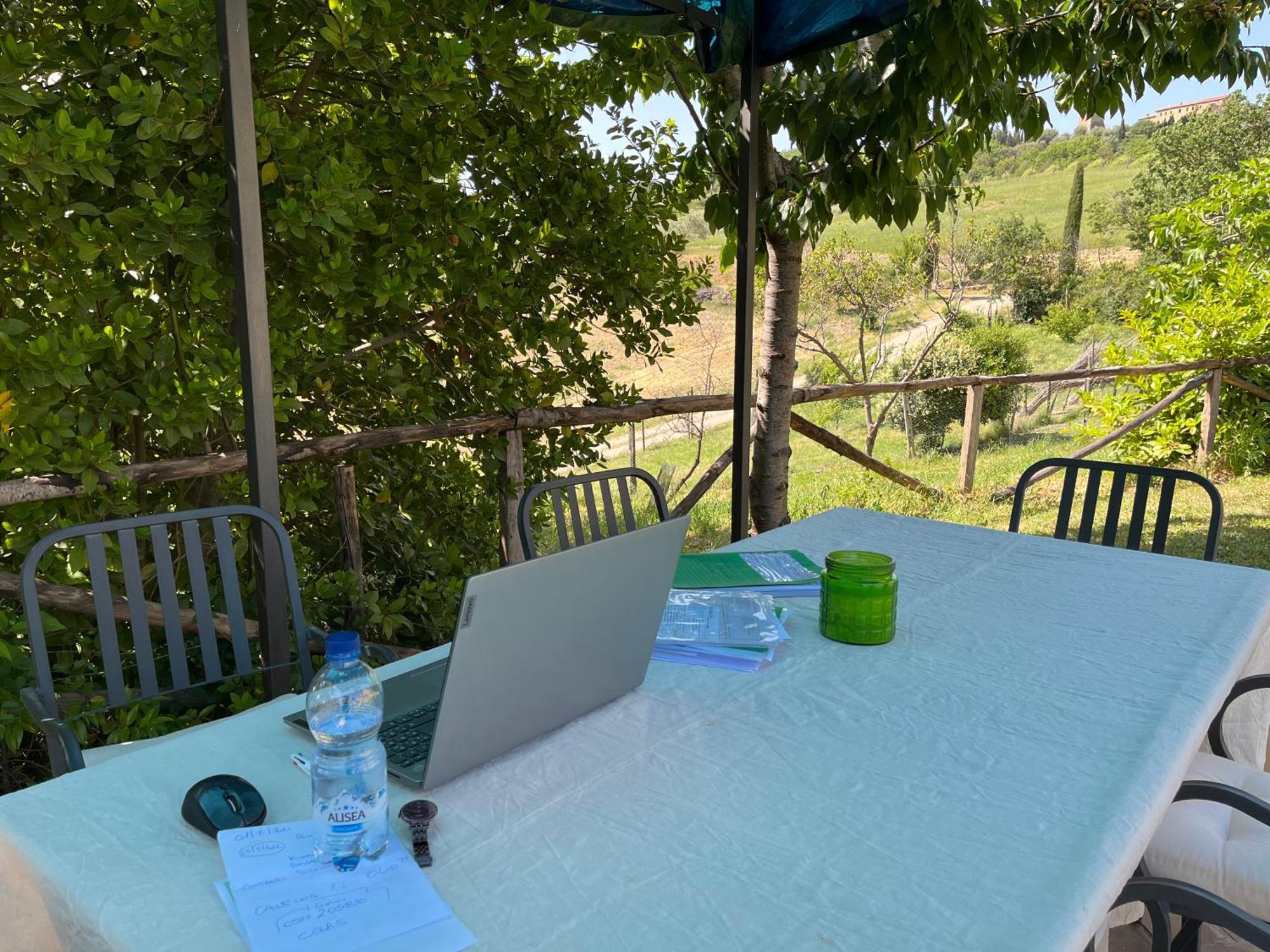 Agriturismo Le Querciole In Val D'Orcia Bagno Vignoni Exterior foto