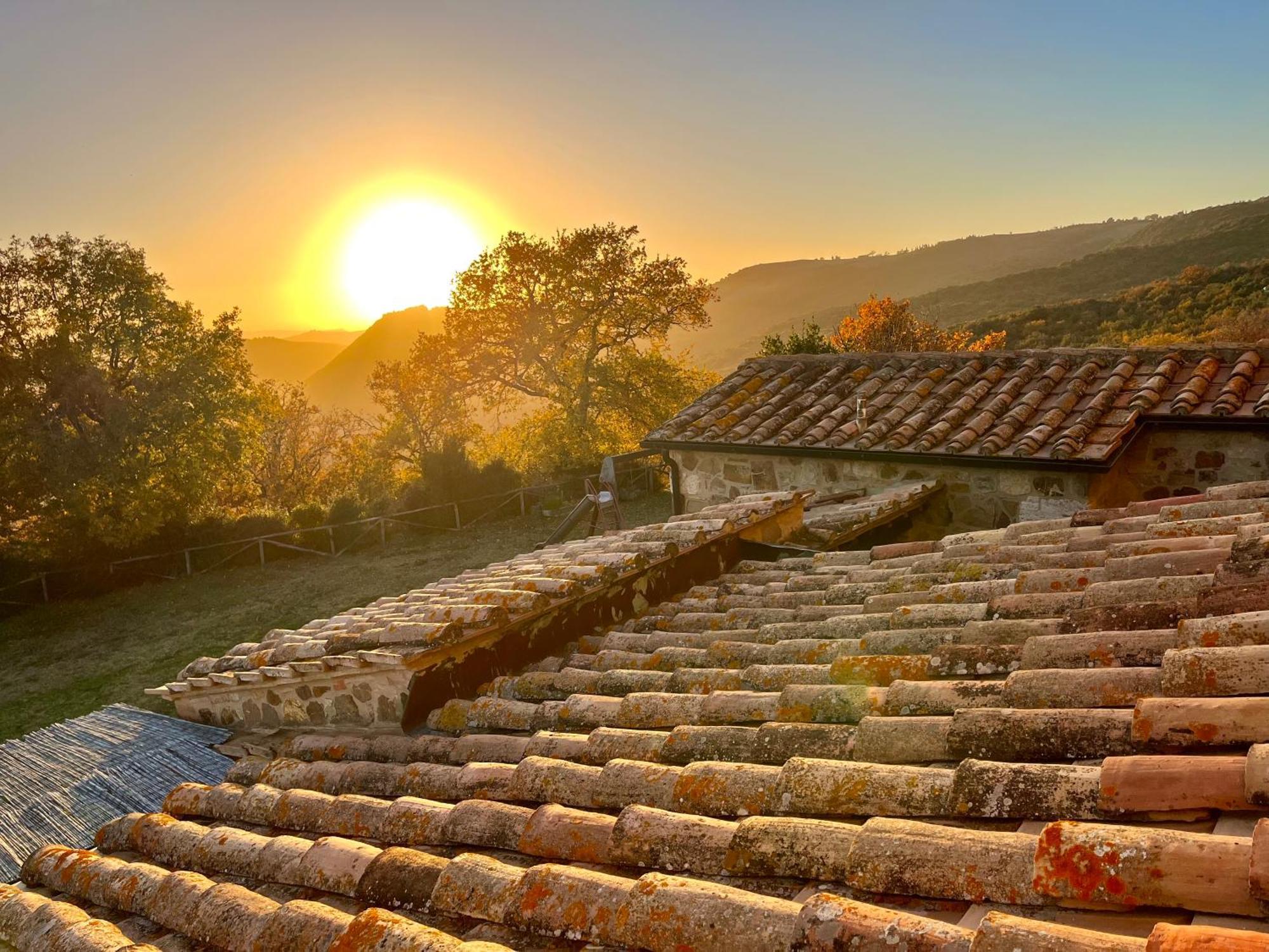 Agriturismo Le Querciole In Val D'Orcia Bagno Vignoni Exterior foto